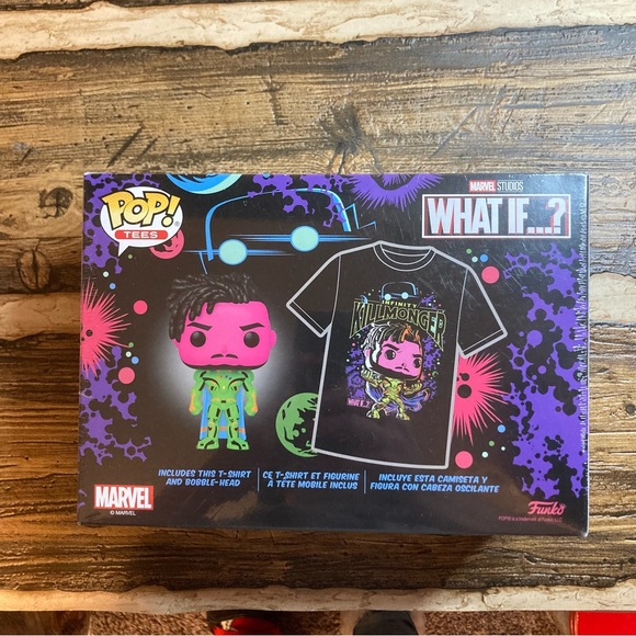 Funco pop tee and bobble head What if 2XL - Picture 6 of 9